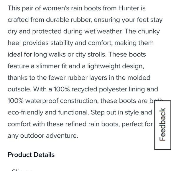 Hunter Refined Tall Waterproof Boots- Black - Picture 6 of 12